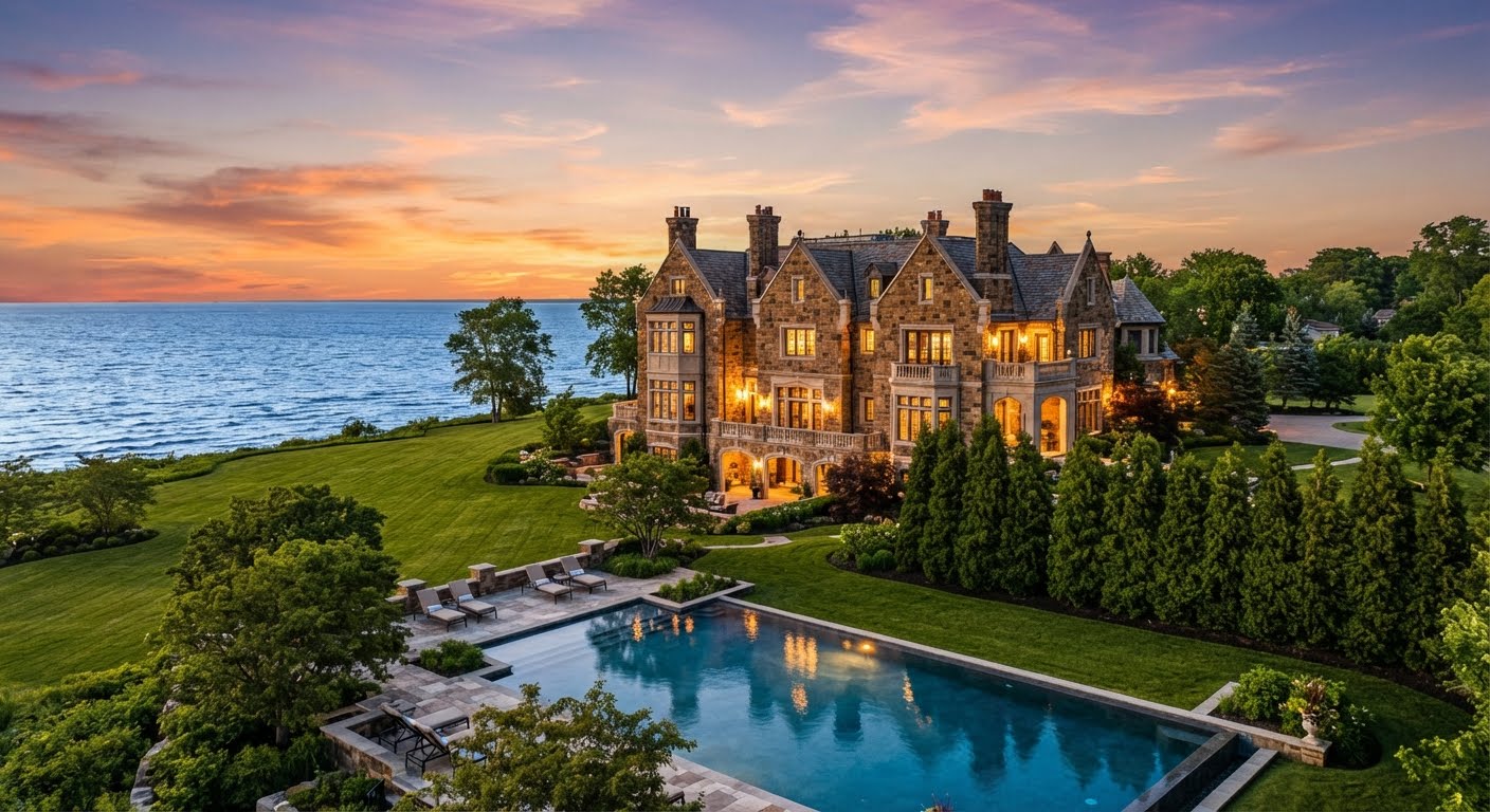 DEVELOPING: Neighbors are clashing with Taylor Swift and Travis Kelce over security updates at their new $5.35M Ohio estate. A Bratenahl village review board meeting just revealed local residents are pushing back against their 10-foot landscaping plan to shield the Lake Erie mansion from onlookers
