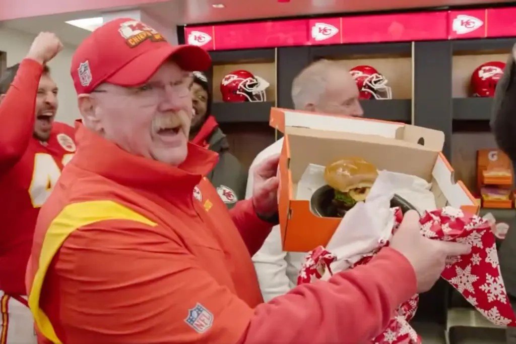 Chiefs gift head coach Andy Reid with juicy Christmas present after win