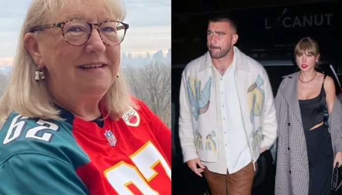 Travis kelce mum Donna kelce wants grand child from Travis kelce and Taylor swift source revealed