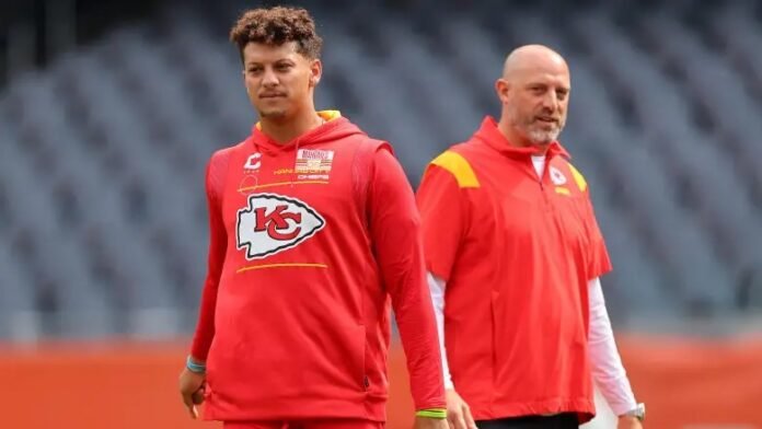 Chiefs OC Matt Nagy Challenges QB Patrick Mahomes TE Travis Kelce