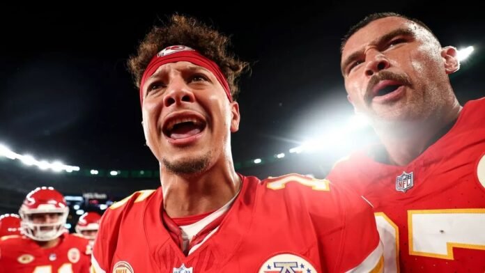 Kansas City Chiefs stars Patrick Mahomes and Travis Kelce have been labelled as 