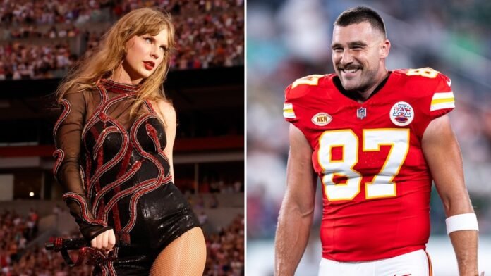 Travis Kelce leaves the Chiefs team hotel as Taylor Swift lands in Kansas City to cheer him on at Arrowhead Stadium in a must-win game against Buffalo Bills