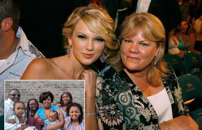 Taylor swift in tears as she reveals her mum has a brain tumor