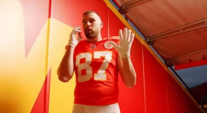 Chiefs’ Travis Kelce stars in commercial for the NFL’s Extra Points credit card CONGRATULATION