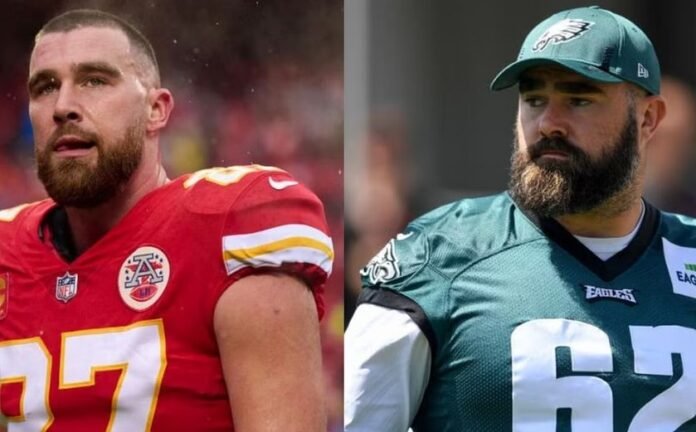 Chiefs' Travis Kelce is set to sing on charity Christmas album with his brother Jason and other Eagles offensive linemen On Christmas day