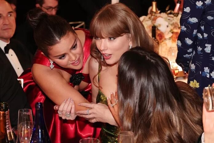 Selena Gomez Reveals What She Really Told Taylor Swift about Travis Kelce in Viral Golden Globes Moment