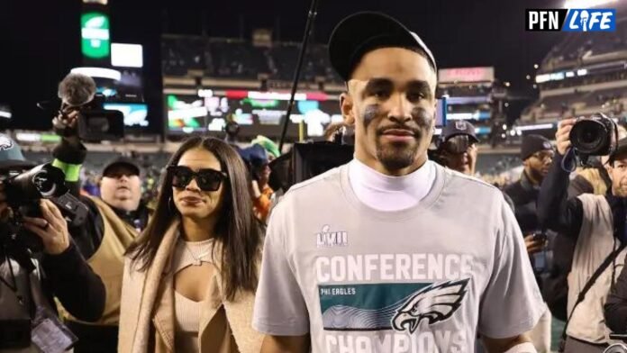 Jalen Hurt wife Bry Burrows Makes It Clear She's 'Not Pregnant' After Fans Speculate: 'Hate That I Even Have to Address This'