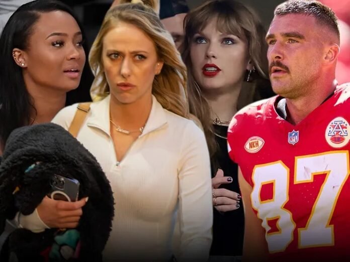 Brittany Mahomes react angrily as Travis Kelce wins athlete of the year over Patrick Mahomes 