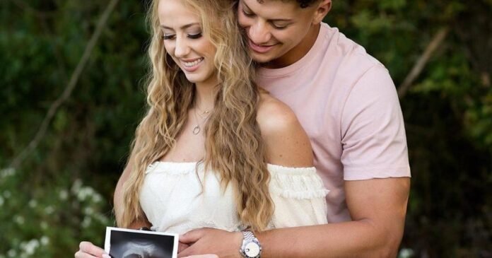 Patrick Mahomes and wife Brittany Reveals they are expecting a baby girl after she was confirmed pregnant