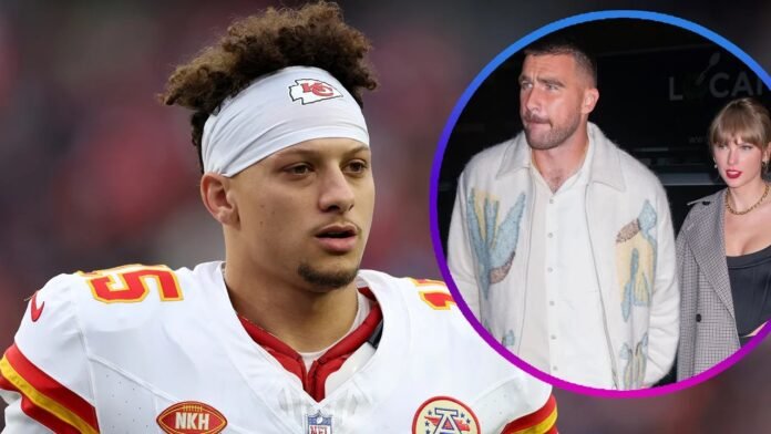 Travis Kelce takes his friendship with Patrick Mahomes to another level as he gets Taylor Swift to do something unusual for him