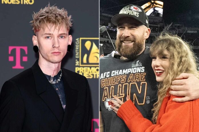 Machine Gun Kelly declares love for Taylor Swift and Travis Kelce: 