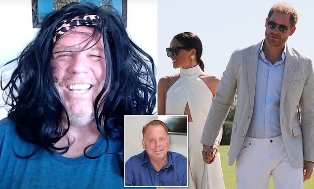 Meghan Markle's brother accused of the 'ultimate betrayal' after unloading vile rants on YouTube dressed in a wig with cushion stuffed up his jumper introducing himself as 'Me-gain'