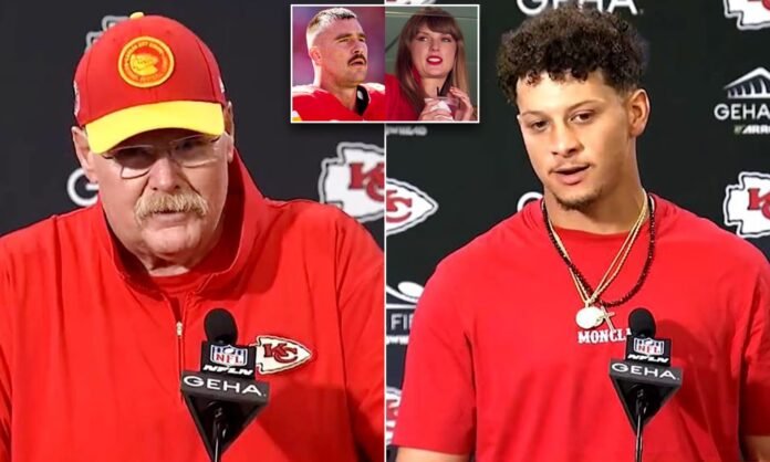 Patrick Mahomes reveals Taylor Swift's unknown side: Is he jeopardizing Andy Reid's job?