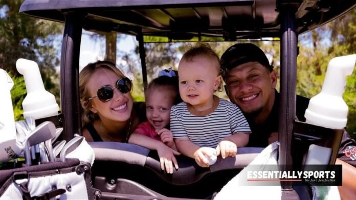 Brittany Mahomes holds nothing back as she once again shows the caring side of Patrick and his sons Sterling and Bronze