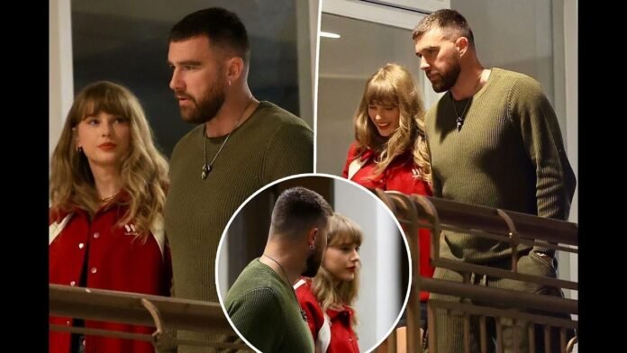 Taylor swift suffers awkward moment as she asks woman to move away from Travis Kelce 