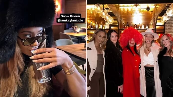 Travis Kelce's ex-girlfriend Kayla Nicole reappears to outshine Taylor Swift in provocative outfit