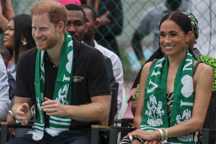 Meghan Markle and Prince Harry step out for second day of Nigeria tour