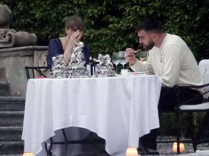 Taylor Swift and Travis Kelce looked as loved-up as ever as they enjoyed a romantic break to Lake Como, Italy this week - amid a break in the European leg of her The Eras Tour