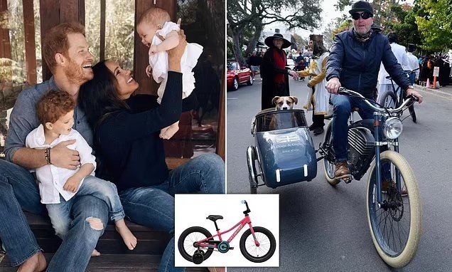 'Drama' in California after Harry and Meghan receive free bike for Archie's birthday