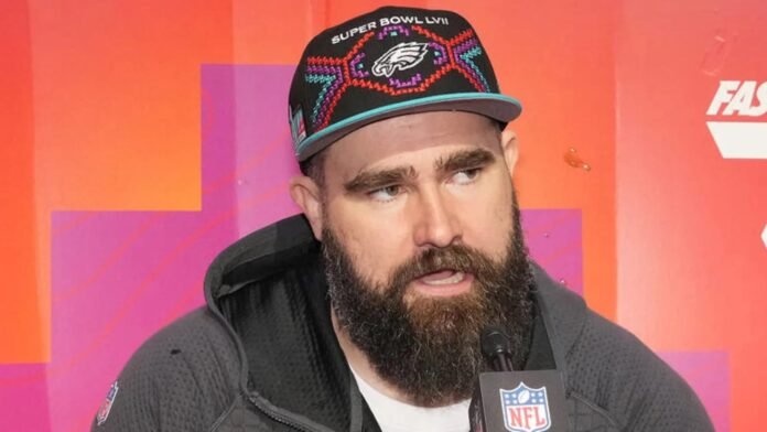 Jason Kelce Tearfully Claims Wife Forced His NFL Retirement, Saying He Was Becoming Too Boring at Home