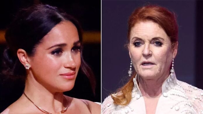 Sarah Ferguson left 'furious after Meghan Markle stole her daughter's wedding day thunder'