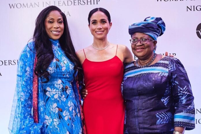 Meghan Markle's Surprising Encounter at 'Women in Leadership' Event: Meeting Her Lookalike Sparks Astonishment as They Could Pass for Twins