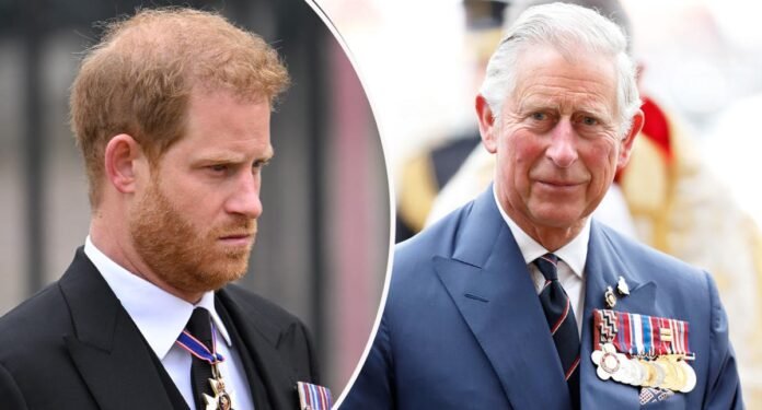 Prince Harry's 'last few ties to old life are being cut' as King Charles makes 'kick in the teeth' move