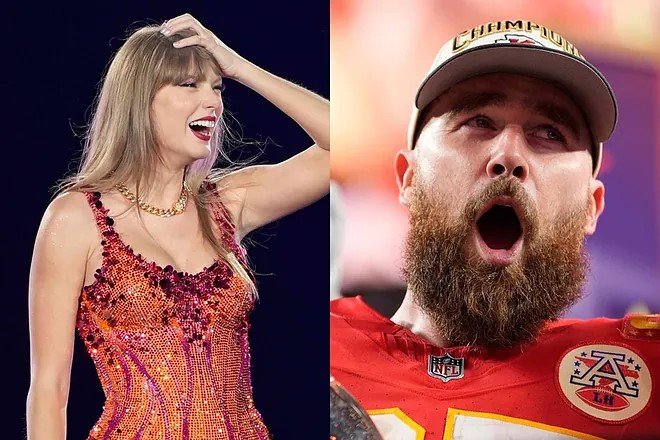 Taylor Swift "baby bump" video from Eras Tour fuels rumor that she's pregnant with Travis Kelce's child