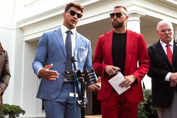 Patrick Mahomes: 'I Had to Control a Drunk Travis Kelce at the White House to Prevent His Usual Outbursts!