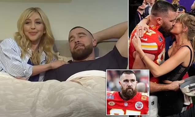 Taylor swift Angrily Immediately SNL Star Reveals She Fell In Love With Travis Kelce Body After Being In Bed With Him, And She Also Open Up On The Possibility Of Travis Kelce Falling In Love With Her in the Future