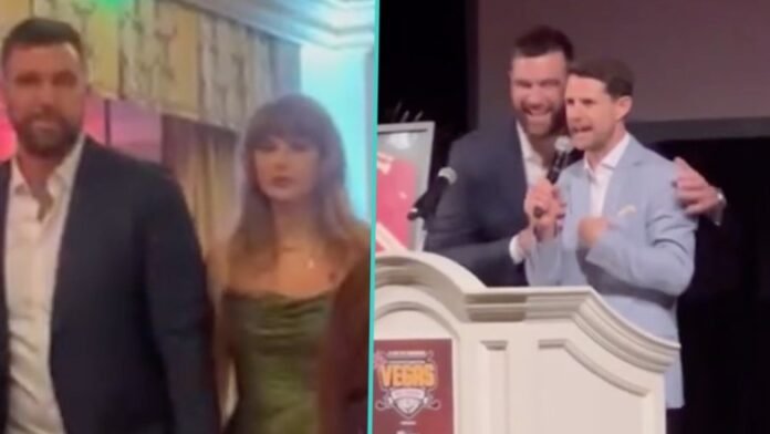 Taylor swift reveals she was embarrassed by Travis Kelce behavior at Patrick Mahomes gala 