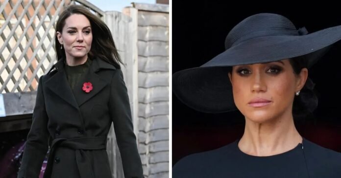 Kate Middleton 'tried to get along' with Meghan Markle but 'saw warning signs' in behaviour OK! Magazine