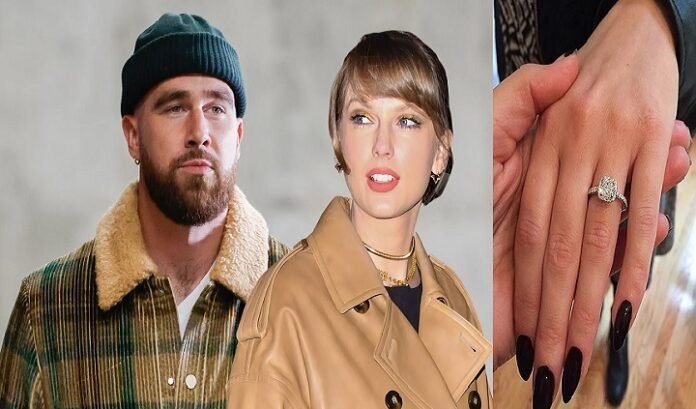 “Be my life partner” — Travis Kelce brings joy to the NFL world as he finally proposes to Taylor Swift with a $12 Million Ring. The proposal reportedly took place in a private and intimate setting with close friends and family present to share in the joyous occasion - News