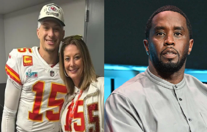 Breaking News – Randi Mahomes, mother of NFL superstar Patrick Mahomes, revealed a shocking encounter with Diddy that has left everyone thinking otherwise