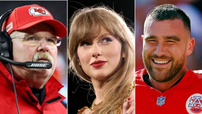 I’m scared for Taylor swift , Kansas City Chiefs Head Coach Andy Reid Says ‘ Travis Kelce in Trouble