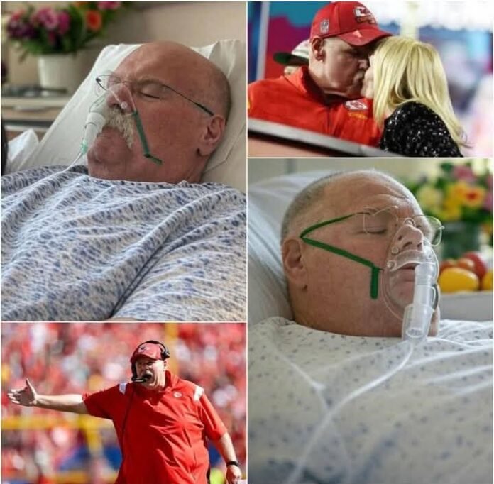 Reporting 30mins ago: Andy Reid Fighting for His Life in ICU After ‘Critical Unforeseen Medical Crisis,’according to the Hospital Reports, the cause and type of his illness is…..