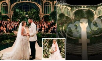 Taylor Swift Officially Releases an Exclusive First Look at Her Wedding Photos With Travis Kelce After Months of Secrecy and Recent Daily Mail Leak of the Original Layout Plans and Scrapped Decisions
