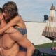 Mrs. Kelce got on her husband’s shoulders the exact same way she did with Calvin — the comments are already a war zone