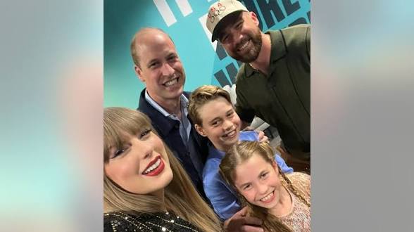 Royal Intruder: Prince William Admits He Tried to Erase Travis Kelce from the Ultimate Swiftie Selfie